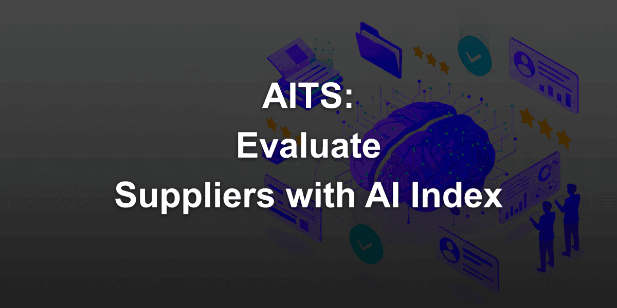 What is AITS? How the AI transparency index helps companies evaluate suppliers